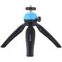PULUZ Állvány / tripod 360° forgófejjel iPhone készülékre - kék