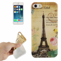 Védőtok Apple iPhone 5 / 5S / SE (2016) -re - Eiffel torony