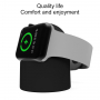 Töltő állomás Apple Watch - fekete