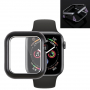 Fém mágneses védő tok Apple Watch 44mm - fekete