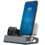 Alumínium állomás 3 az egyben iPhone / Apple Watch / AirPods - szürke