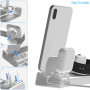 Alumínium állomás 3 az egyben iPhone / Apple Watch / AirPods - szürke