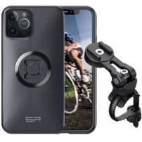 SP Connect Bike Bundle II tartó és tok kerékpárhoz - iPhone 12 / 12 Pro - fekete