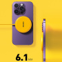WEKOME Tint Series vezeték nélküli MagSafe töltő iPhone-hoz - 15W - sárga