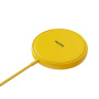 WEKOME Tint Series vezeték nélküli MagSafe töltő iPhone-hoz - 15W - sárga