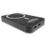 Appleking vezeték nélküli MagSafe power bank állvánnyal és USB-C porttal - 5000 mAh - fekete