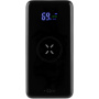 FIXED MagZen powerbank / külső akkumulátor Qi és MagSafe töltéssel USB / USB-C portokkal - 10000 mAh - fekete