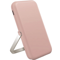 UNIQ Hoveo MagSafe powerbank USB-C porttal - 5 000 mAh - rózsaszín
