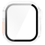Watch Ultra stílusú edzett üvegű Behajtható tok Apple Watch 42mm-hez (Series 10 / 11) - tejfehér