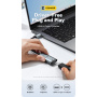 ESSAGER ES-OTG23 videó redukció - HDMI-ről USB-C-re - sötétszürke