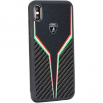 Lamborghini eredeti tok iPhone XR - fekete