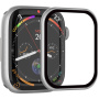 Rurihai edzett üveg műanyag kerettel Apple Watch 40mm-hez - ezüst