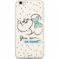 Műanyag Minnie állvány iPhone 6 Plus / 7 Plus / 8 Plus - fehér