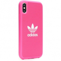 ADIDAS eredeti tok tartós műanyagból iPhone XS Max - rózsazsín