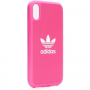 ADIDAS eredeti tok tartós műanyagból iPhone XS Max - rózsazsín