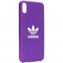 ADIDAS eredeti tok tartós műanyagból iPhone XS Max - lila