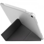 UNIQ Yorker Kanvas Plus borító állvánnyal origami - iPad Air 4 (2020) / Air 5 (2022) / Pro 11" (2018) - fekete