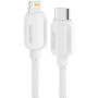 ESSAGER ES-X46 fonott töltő- és adatkábel - USB-C - Lightning - 1 m - ezüst