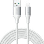 JOYROOM S-A28 fonott töltő- és adatkábel - USB-A - Lightning - 2 m - fehér