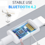 Joyroom JR-EP2 Bluetooth fülhallgató lightning konektorral - fehér
