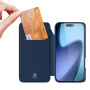 DUX DUCIS Skin Pro flip tok iPhone Air készülékhez - sötétkék
