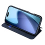 DUX DUCIS Skin Pro flip tok iPhone Air készülékhez - sötétkék