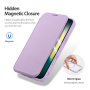 DUX DUCIS Skin X flip tok MagSafe-fel iPhone Air - lila színhez