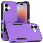 Szuper tartós tok iPhone 17-hez - lila