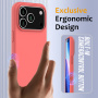 Szilikon tok MagSafe funkcióval iPhone 17 Pro Max készülékhez - korall