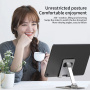 YY-022 forgatható, állítható állvány iPhone / iPad készülékekhez - szürke