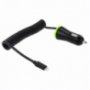 HAWEEL autós töltő (2.1A) lightning / 8pin csatlakozó - 1,2 m fekete