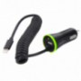 HAWEEL autós töltő (2.1A) lightning / 8pin csatlakozó - 1,2 m fekete
