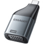 ESSAGER ES-OTG22 videó átalakító - VGA - USB-C - sötétszürke