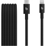 Beats szövött töltő- és adatkábel - USB-C - Lightning - 1,5 m - mélyfekete