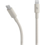 Beats szövött töltő- és adatkábel - USB-C - Lightning - 1,5 m - kavicsszürke