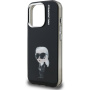 Karl Lagerfeld IML Aquarelle Karl tok iPhone 15 Pro Max készülékhez - fekete