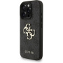 Guess 4G Metal Logo Strap szürke tok iPhone 16 Pro Max készülékhez - szürke