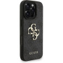 Guess 4G Metal Logo Strap szürke tok iPhone 16 Pro Max készülékhez - szürke