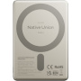 Native Union Active vezeték nélküli MagSafe powerbank USB-C porttal - 5 000 mAh - ezüst
