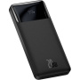 Baseus Bipow power bank USB-C / 2x USB-A portokkal - 10 000 mAh - fekete