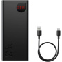 Baseus Adaman powerbank USB-C / 2x USB-A portokkal - 40 000 mAh - fekete