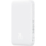 Baseus Mini vezeték nélküli MagSafe powerbank USB-C porttal - 5 000 mAh - fehér