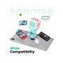 UGREEN Nexode RG RobotGaN gyorstöltő adapter 2x USB-C / USB-A porttal - 65W - menta