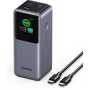 UGREEN Nexode 130W powerbank 2x USB-C / USB-A porttal - 20 000 mAh - szürke