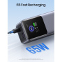 UGREEN Nexode 130W powerbank 2x USB-C / USB-A porttal - 20 000 mAh - szürke