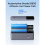 UGREEN Nexode 100W power bank USB-C / USB-A portokkal - 12 000 mAh - szürke