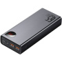 Baseus Adaman powerbank USB-C / 2x USB-A portokkal - 20 000 mAh - fekete
