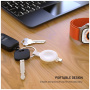 FIXED Orb 2 mini hordozható vezeték nélküli töltő Apple Watch-hoz - 5W - fehér