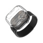 FIXED Pure védőtok edzett üveggel Apple Watch 42mm-hez (Series 10 / 11) - átlátszó
