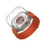 FIXED Pure védőtok edzett üveggel Apple Watch Ultra 49mm-hez - átlátszó
